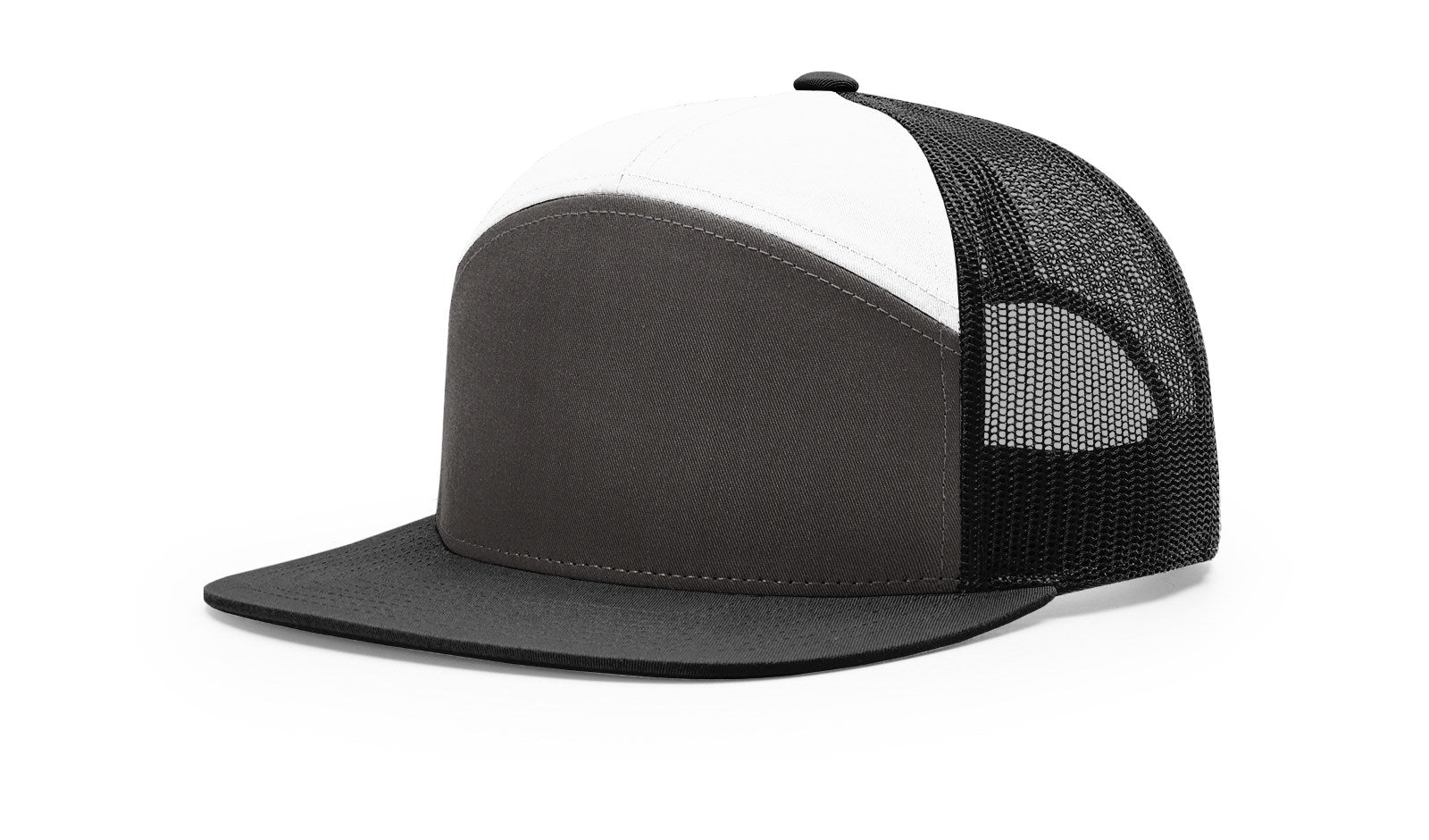 RICHARDSON 7 PANEL TRUCKER TRI-COLOR
