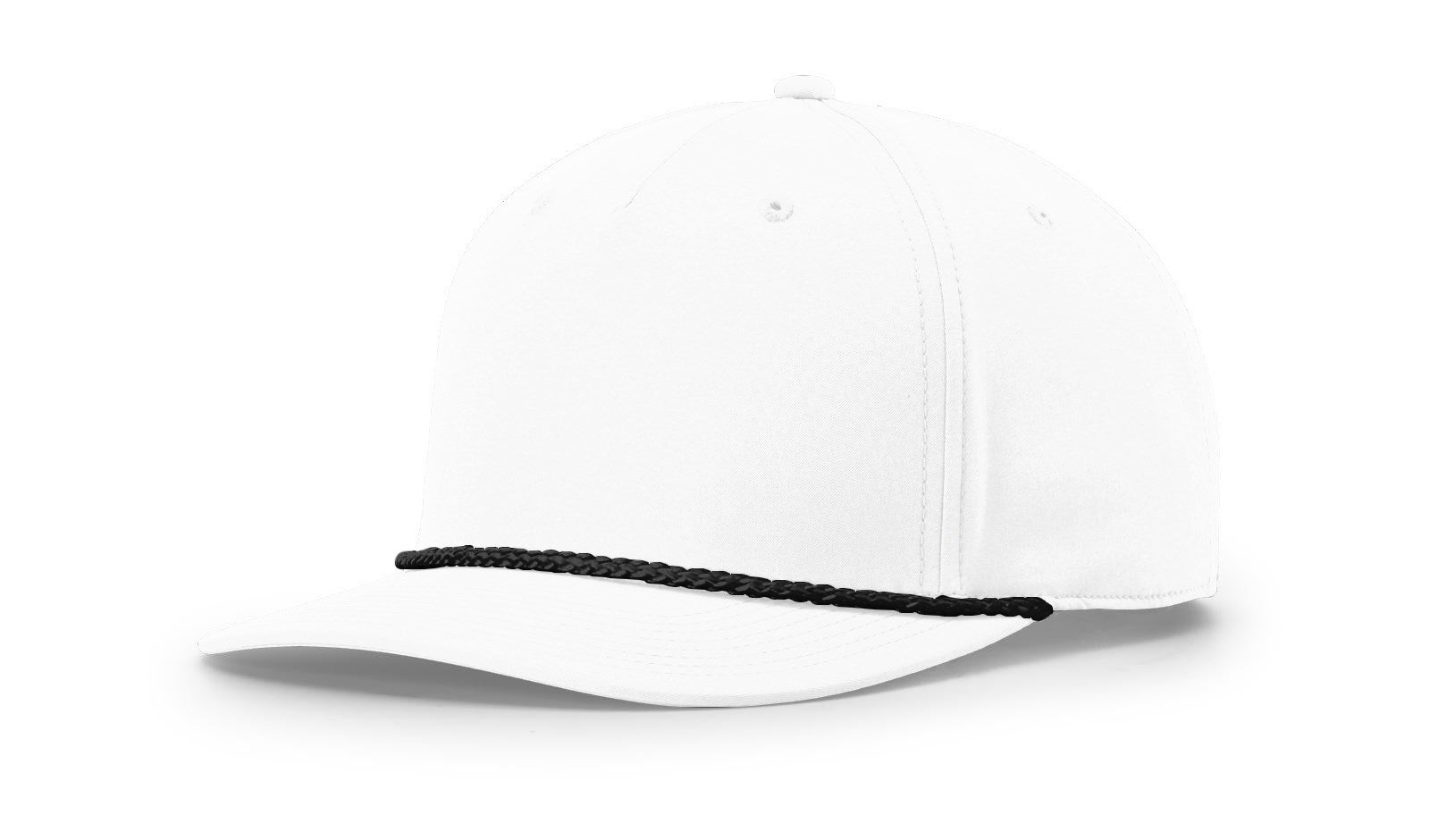 RICHARDSON 5 PANEL CLASSIC ROPE CAP SOLID