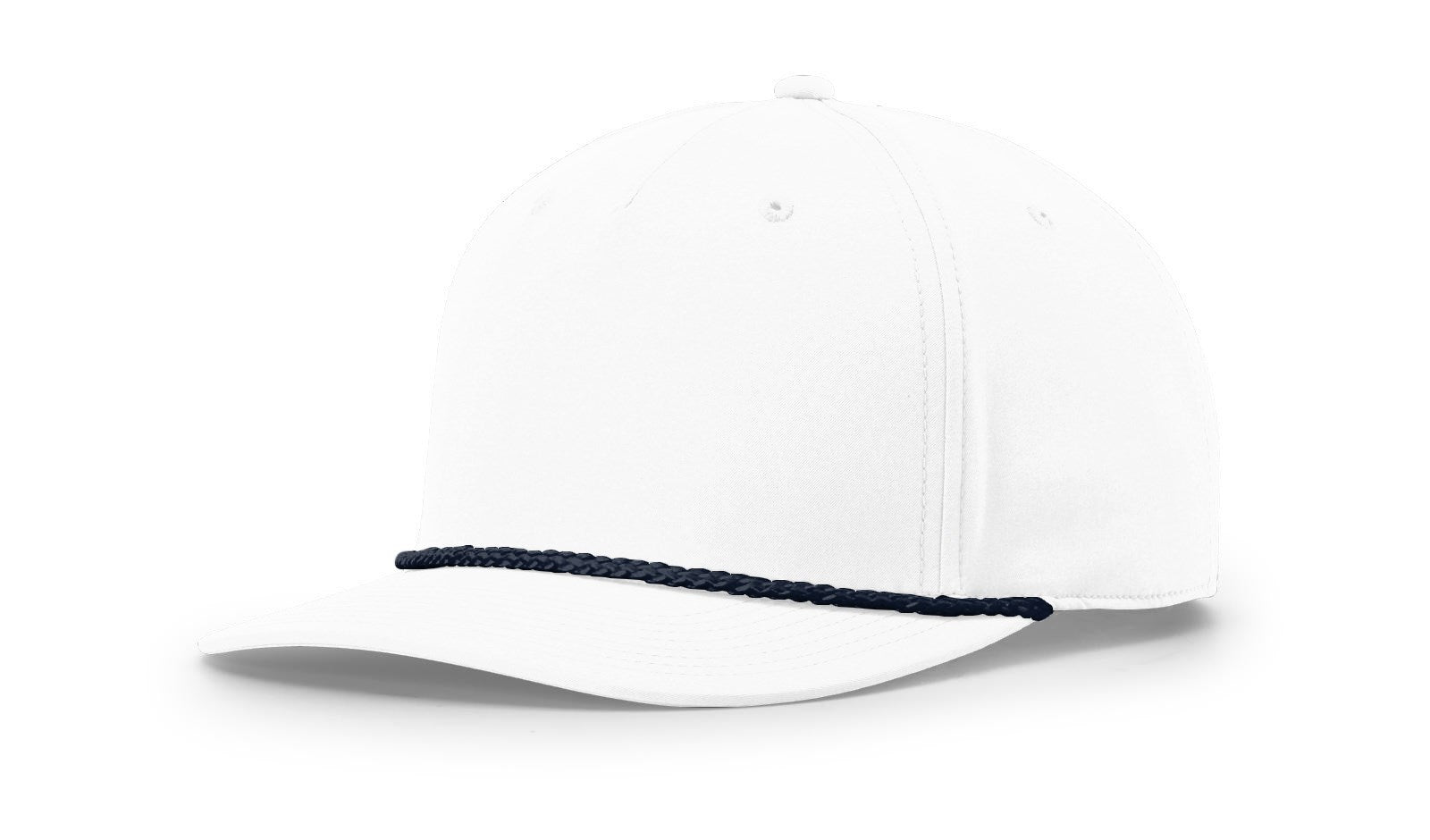 RICHARDSON 5 PANEL CLASSIC ROPE CAP SOLID