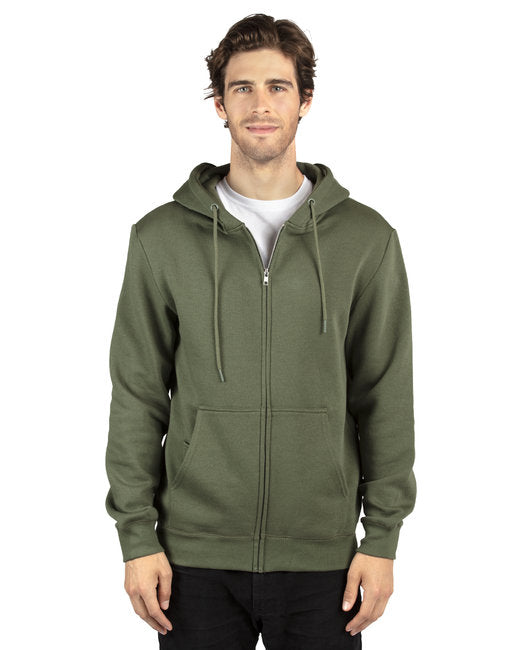 Threadfast Apparel Unisex Ultimate Fleece Full-Zip Hooded Sweatshirt