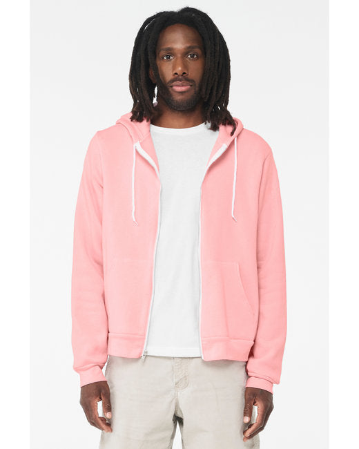 Bella + Canvas Unisex Sponge Fleece Full-Zip Hooded Sweatshirt
