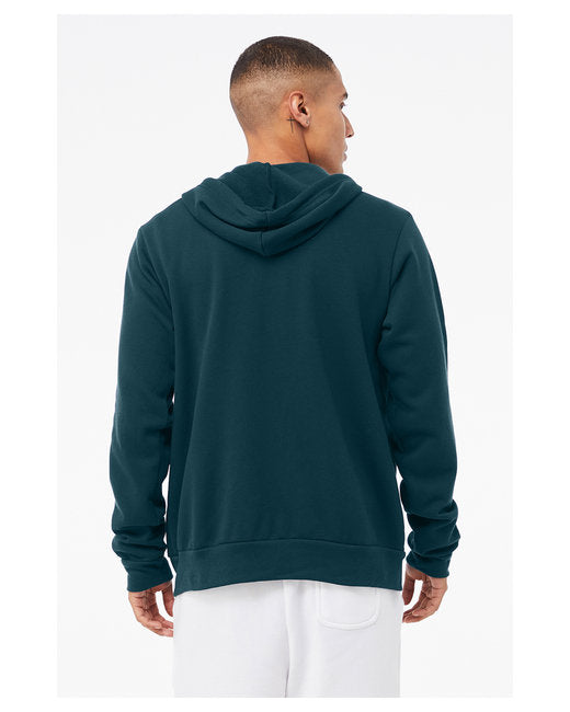 Bella + Canvas Unisex Sponge Fleece Full-Zip Hooded Sweatshirt