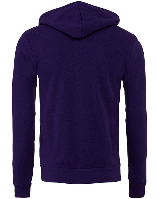 Bella + Canvas Unisex Sponge Fleece Full-Zip Hooded Sweatshirt