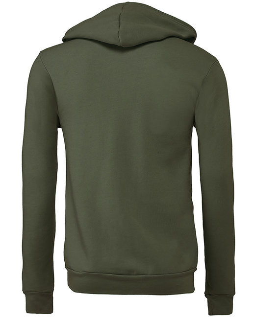 Bella + Canvas Unisex Sponge Fleece Full-Zip Hooded Sweatshirt