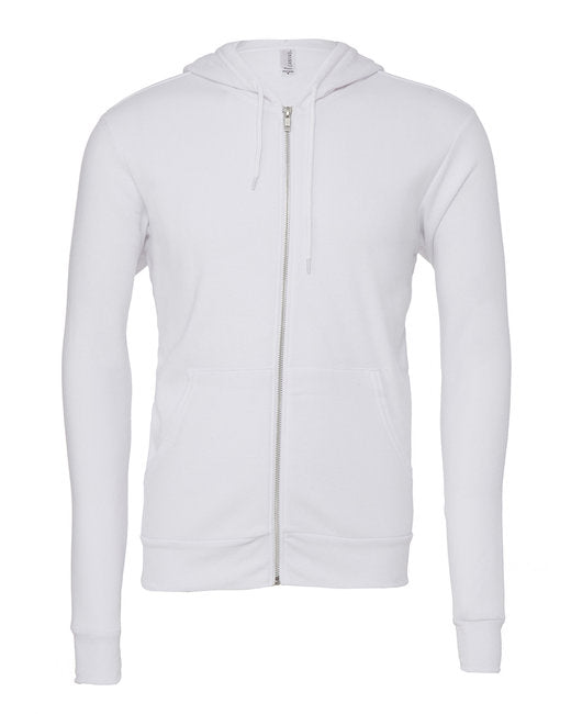 Bella + Canvas Unisex Sponge Fleece Full-Zip Hooded Sweatshirt