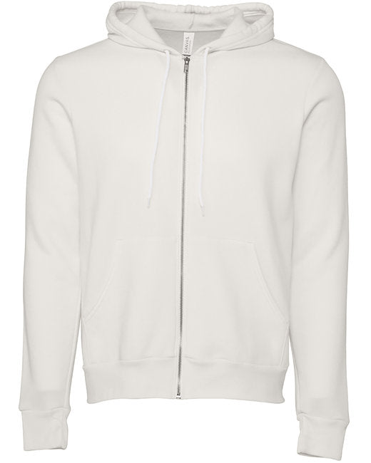 Bella + Canvas Unisex Sponge Fleece Full-Zip Hooded Sweatshirt