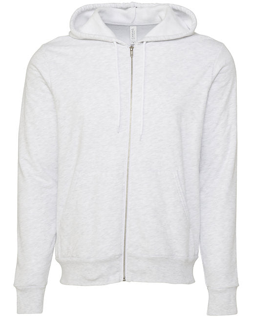 Bella + Canvas Unisex Sponge Fleece Full-Zip Hooded Sweatshirt