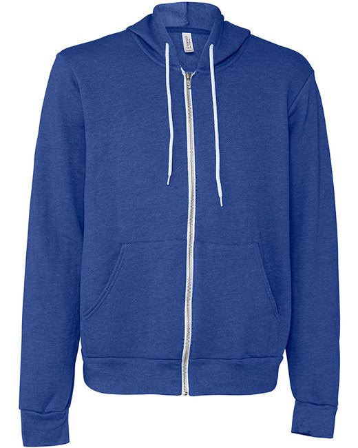 Bella + Canvas Unisex Sponge Fleece Full-Zip Hooded Sweatshirt