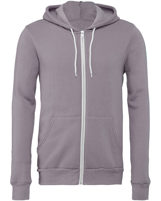 Bella + Canvas Unisex Sponge Fleece Full-Zip Hooded Sweatshirt
