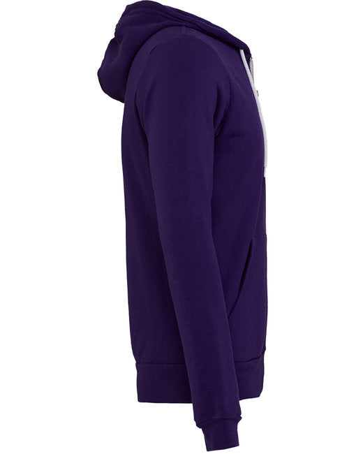 Bella + Canvas Unisex Sponge Fleece Full-Zip Hooded Sweatshirt