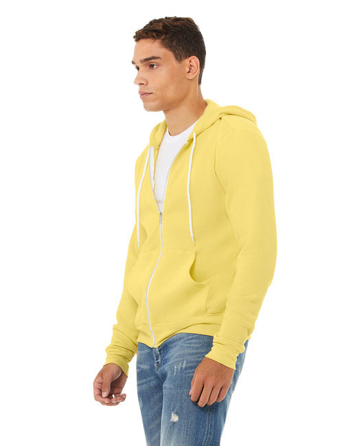 Bella + Canvas Unisex Sponge Fleece Full-Zip Hooded Sweatshirt