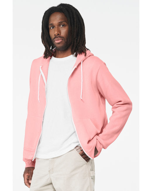 Bella + Canvas Unisex Sponge Fleece Full-Zip Hooded Sweatshirt