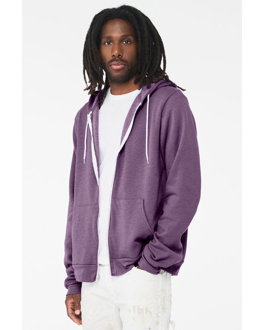 Bella + Canvas Unisex Sponge Fleece Full-Zip Hooded Sweatshirt