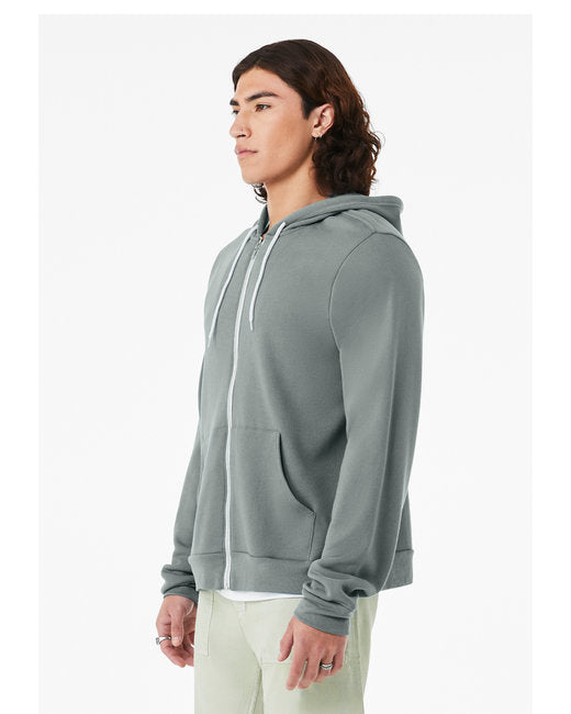 Bella + Canvas Unisex Sponge Fleece Full-Zip Hooded Sweatshirt