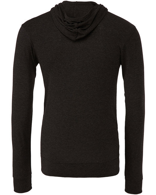 Bella + Canvas Unisex Triblend Full-Zip Lightweight Hoodie