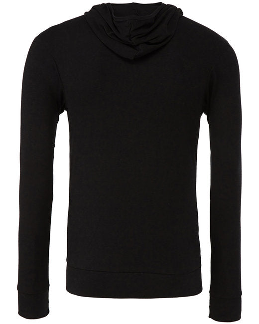Bella + Canvas Unisex Triblend Full-Zip Lightweight Hoodie