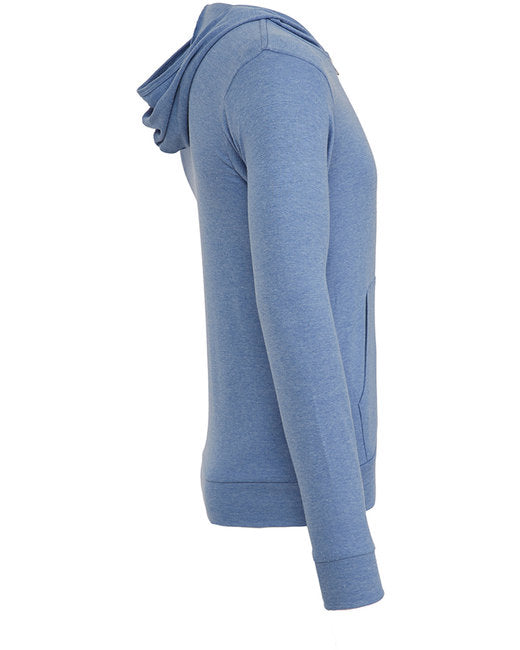 Bella + Canvas Unisex Triblend Full-Zip Lightweight Hoodie