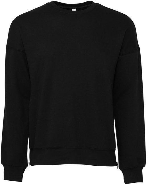 Bella + Canvas Unisex Drop Shoulder Fleece Crew Sweatshirts