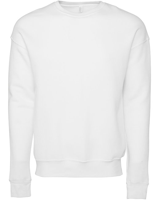 Bella + Canvas Unisex Drop Shoulder Fleece Crew Sweatshirts