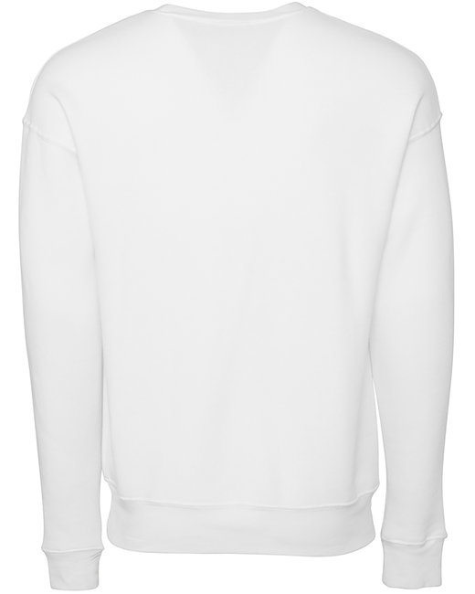 Bella + Canvas Unisex Drop Shoulder Fleece Crew Sweatshirts