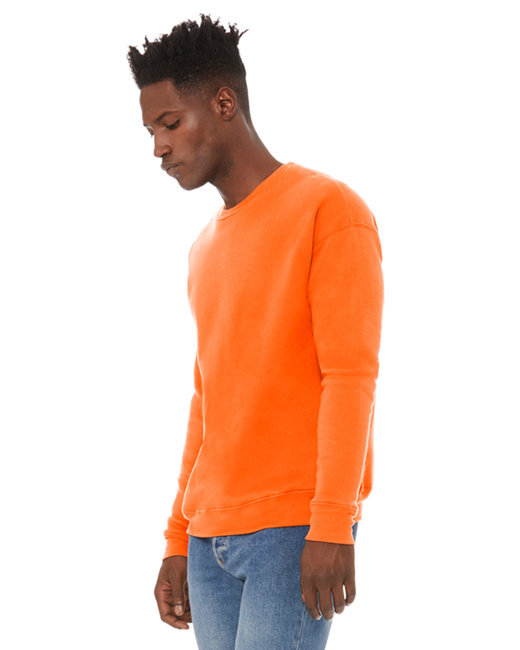 Bella + Canvas Unisex Drop Shoulder Fleece Crew Sweatshirts
