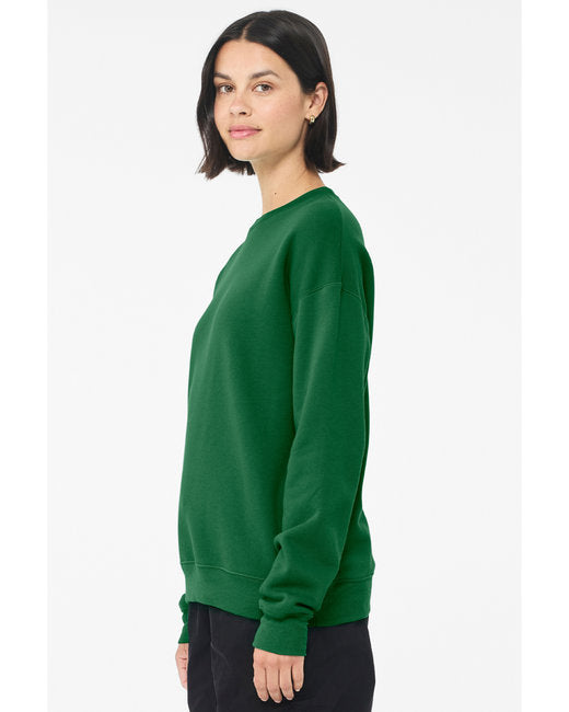 Bella + Canvas Unisex Drop Shoulder Fleece Crew Sweatshirts