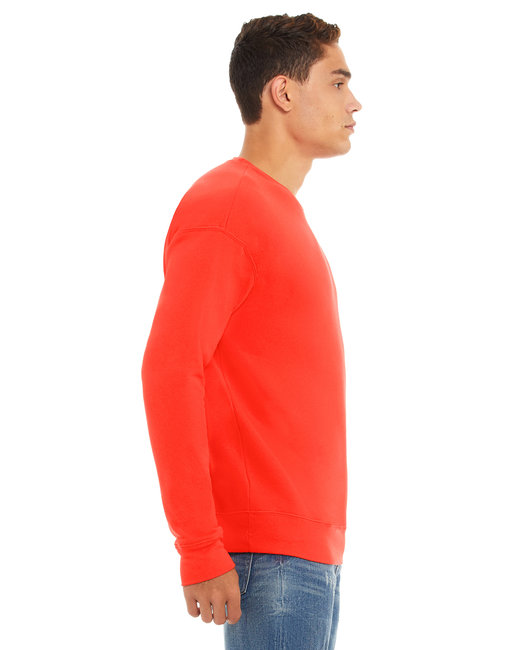 Bella + Canvas Unisex Drop Shoulder Fleece Crew Sweatshirts