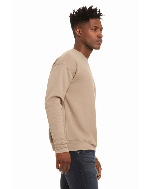 Bella + Canvas Unisex Drop Shoulder Fleece Crew Sweatshirts
