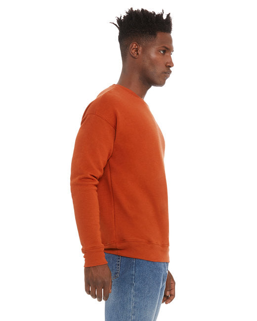Bella + Canvas Unisex Drop Shoulder Fleece Crew Sweatshirts