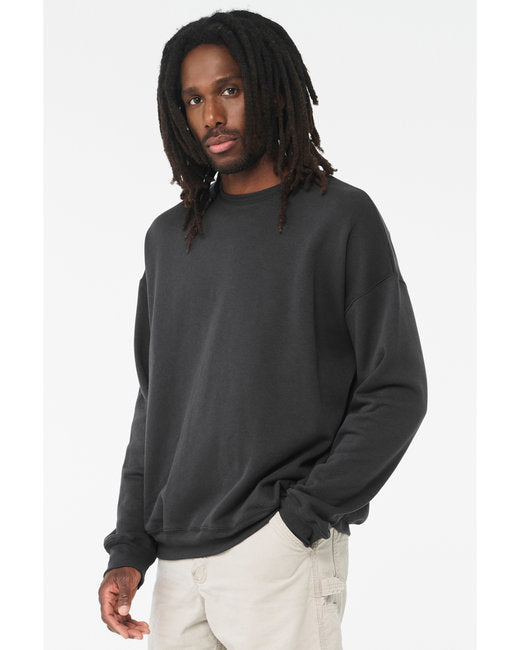 Bella + Canvas Unisex Drop Shoulder Fleece Crew Sweatshirts