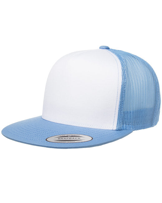 Yupoong Adult Classic Trucker with White Front Panel Cap