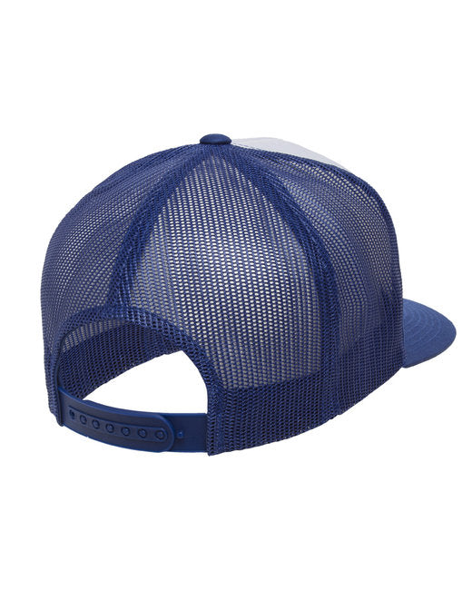 Yupoong Adult Classic Trucker with White Front Panel Cap