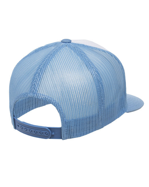 Yupoong Adult Classic Trucker with White Front Panel Cap