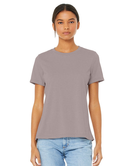 Bella + Canvas Ladies' Relaxed Heather CVC Short-Sleeve T-Shirt