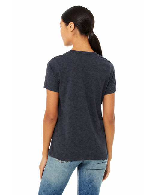 Bella + Canvas Ladies' Relaxed Heather CVC Short-Sleeve T-Shirt