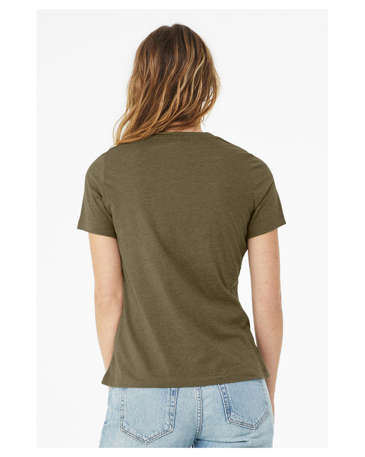 Bella + Canvas Ladies' Relaxed Heather CVC Short-Sleeve T-Shirt