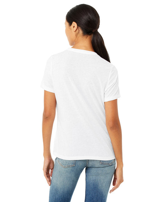 Bella + Canvas Ladies' Relaxed Heather CVC Short-Sleeve T-Shirt