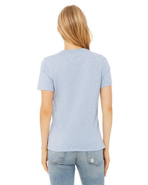 Bella + Canvas Ladies' Relaxed Heather CVC Short-Sleeve T-Shirt
