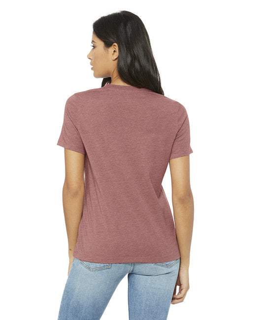 Bella + Canvas Ladies' Relaxed Heather CVC Short-Sleeve T-Shirt