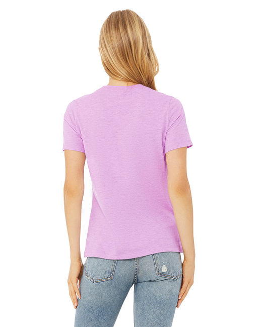 Bella + Canvas Ladies' Relaxed Heather CVC Short-Sleeve T-Shirt
