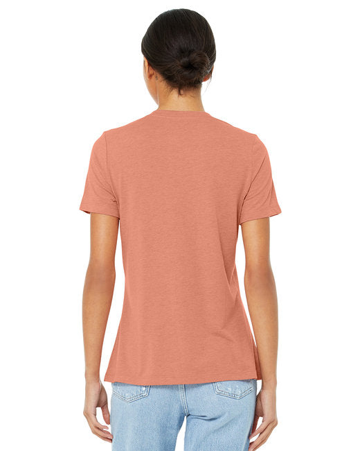 Bella + Canvas Ladies' Relaxed Heather CVC Short-Sleeve T-Shirt