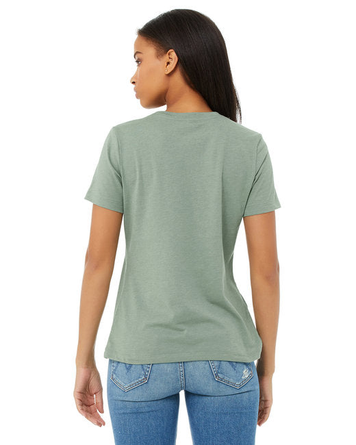 Bella + Canvas Ladies' Relaxed Heather CVC Short-Sleeve T-Shirt