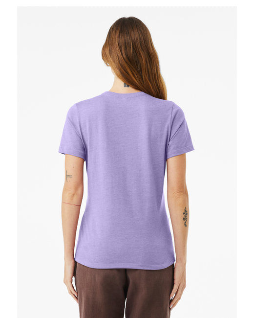 Bella + Canvas Ladies' Relaxed Heather CVC Short-Sleeve T-Shirt