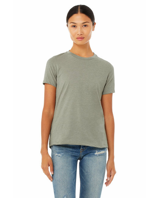 Bella + Canvas Ladies' Relaxed Heather CVC Short-Sleeve T-Shirt