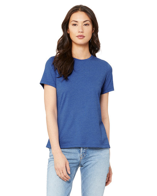 Bella + Canvas Ladies' Relaxed Heather CVC Short-Sleeve T-Shirt