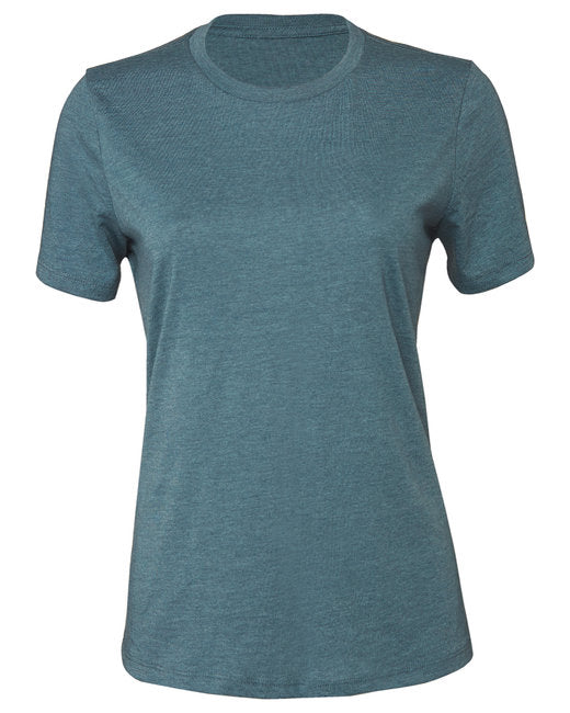 Bella + Canvas Ladies' Relaxed Heather CVC Short-Sleeve T-Shirt