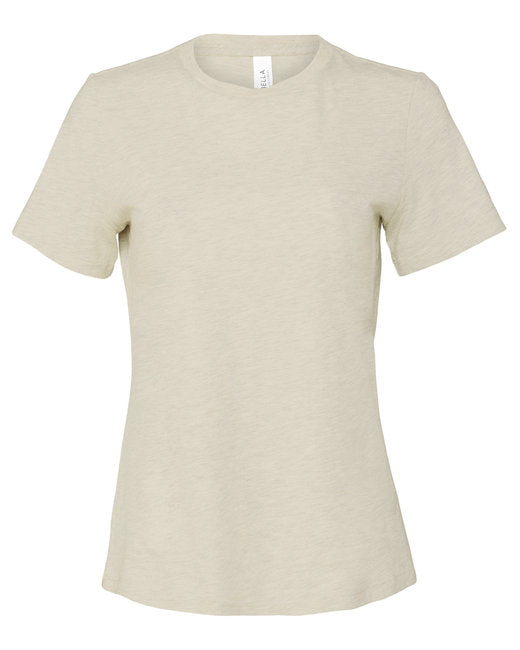 Bella + Canvas Ladies' Relaxed Heather CVC Short-Sleeve T-Shirt