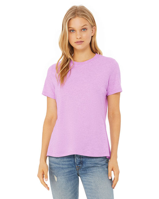 Bella + Canvas Ladies' Relaxed Heather CVC Short-Sleeve T-Shirt