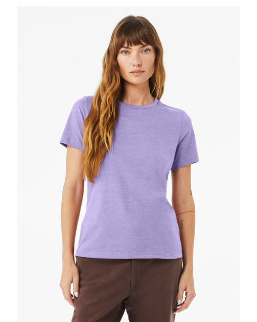 Bella + Canvas Ladies' Relaxed Heather CVC Short-Sleeve T-Shirt