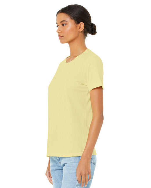Bella + Canvas Ladies' Relaxed Heather CVC Short-Sleeve T-Shirt